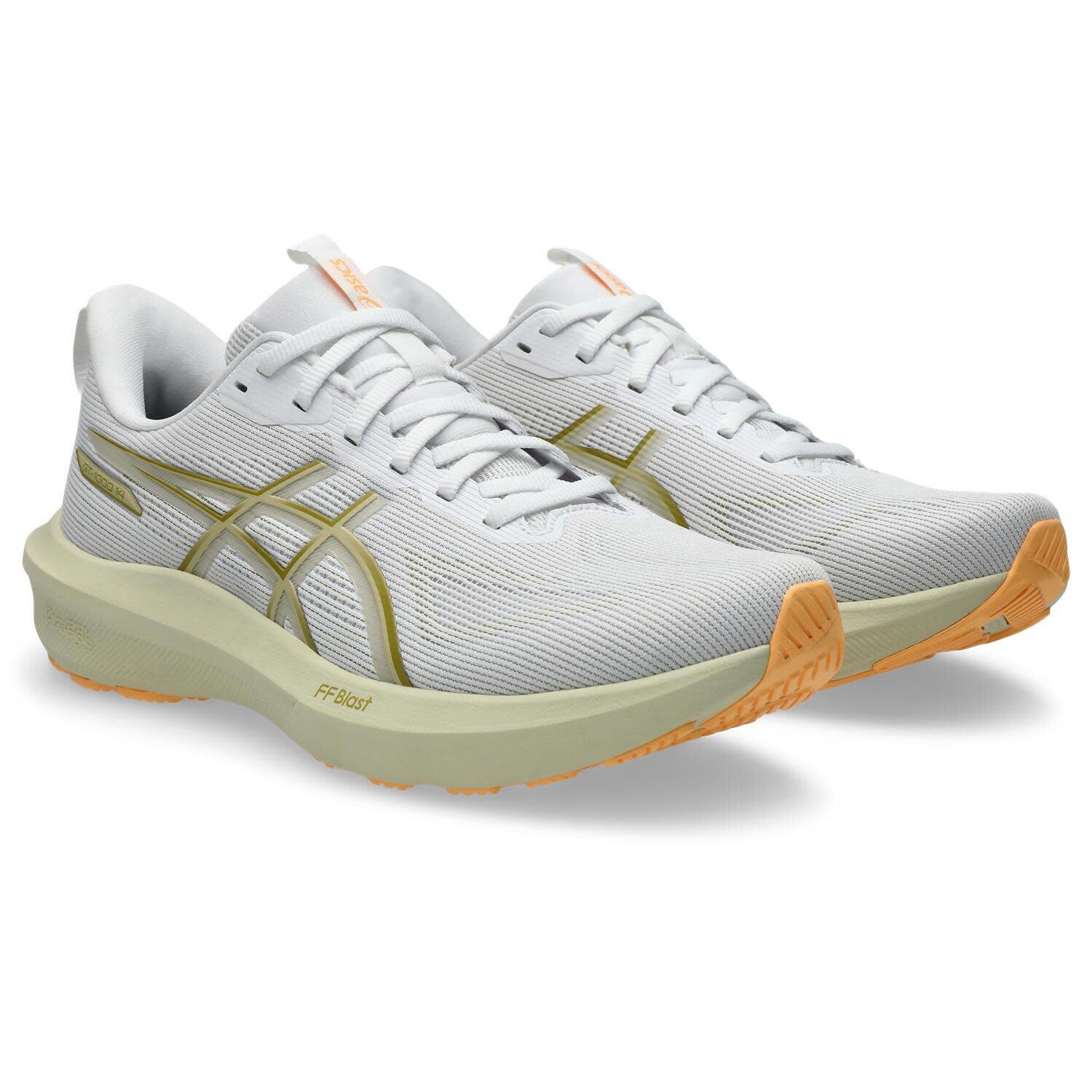 Chaussures De Running Homme - ASICS GT 1000 14 - White/Lemon 2/7