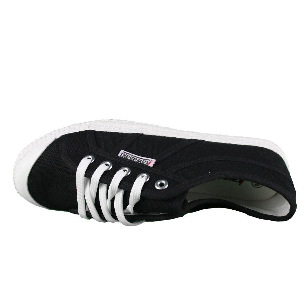 Kawasaki Tennis Canvas Shoe K202403 1001 Black 4/5