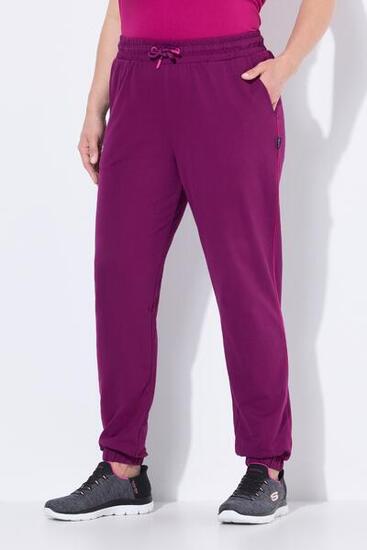 Femme Pantalon de jogging taille et bas de jambe élastiques