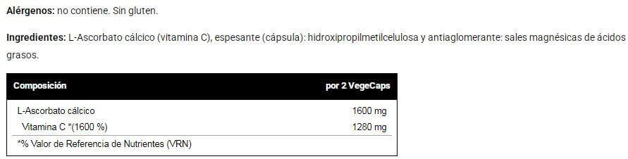 Super C 1600mg - 60 Cápsulas VitoBest 2/3