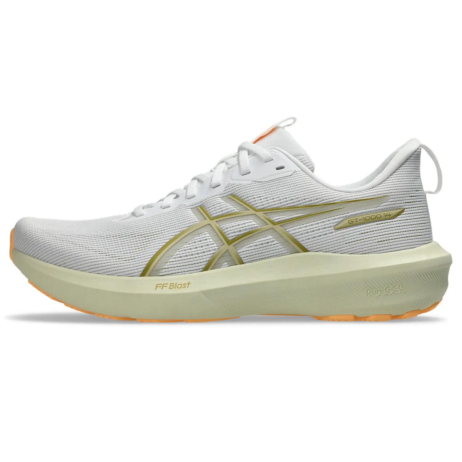 Zapatillas De Running Hombre - ASICS GT 1000 14 - White/Lemon 7/7