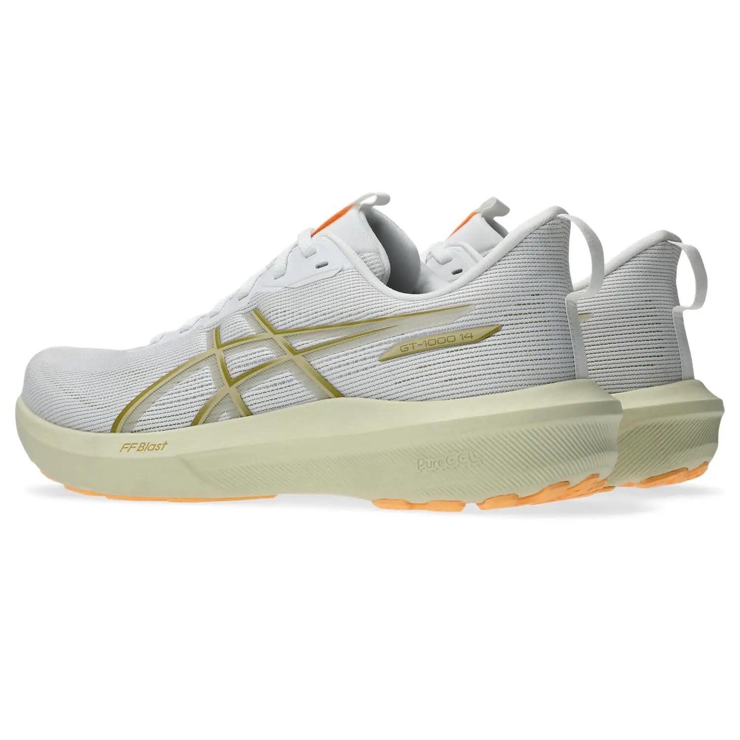 Zapatillas De Running Hombre - ASICS GT 1000 14 - White/Lemon 4/7