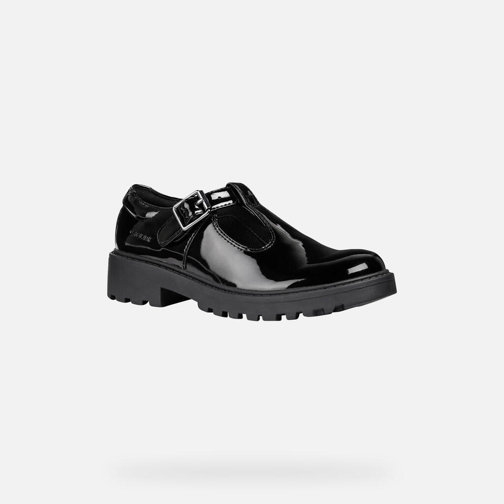 Chaussures Pour Uniforme Fille JR CASEY Noir 3/7