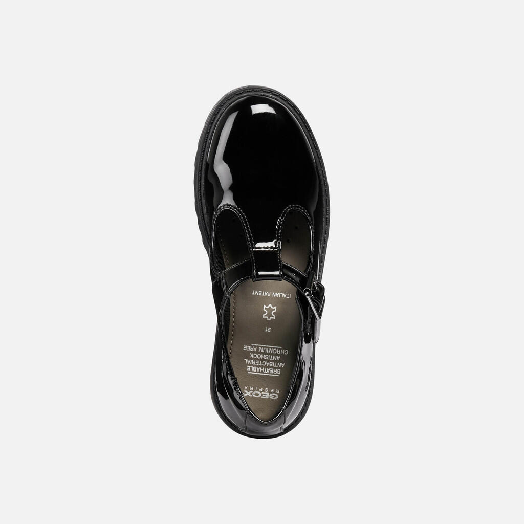 Chaussures Pour Uniforme Fille JR CASEY Noir 6/7