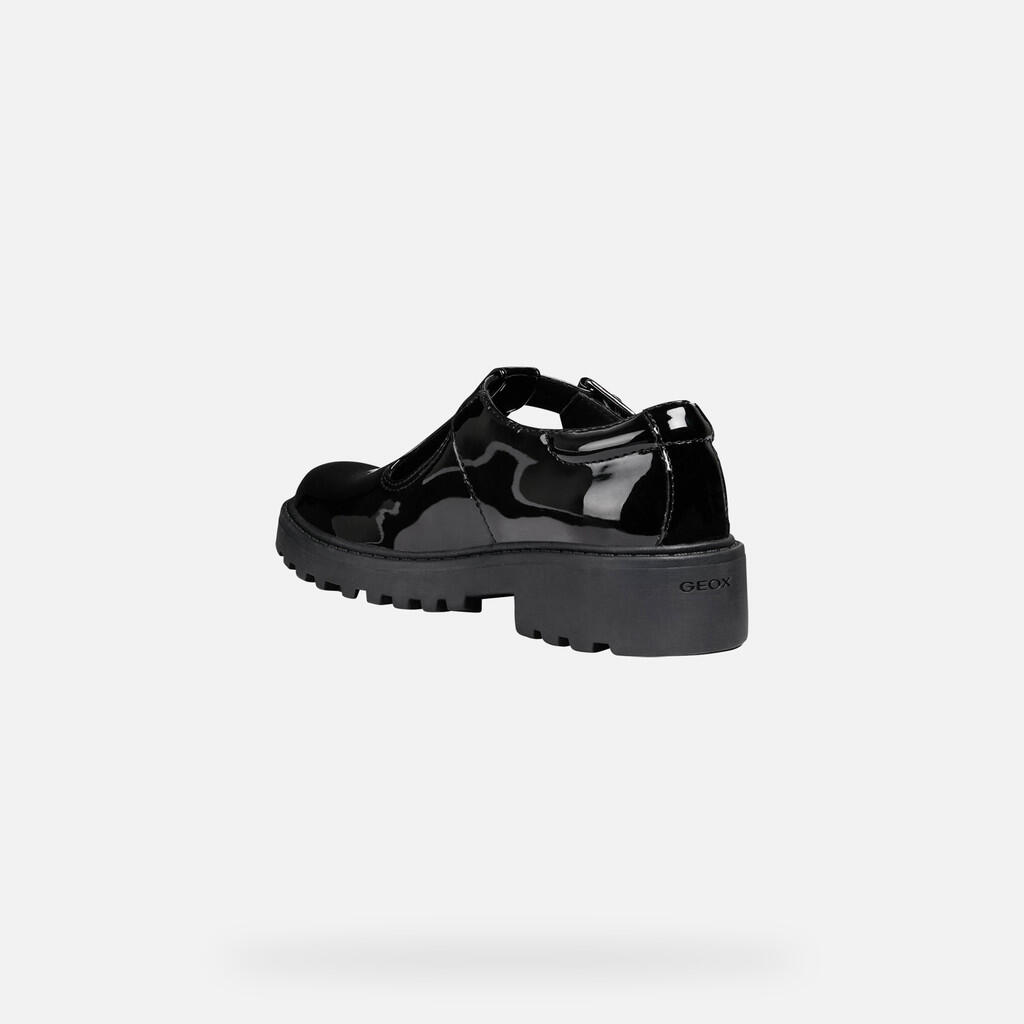 Chaussures Pour Uniforme Fille JR CASEY Noir 4/7
