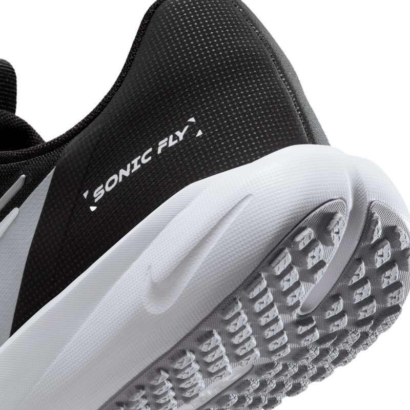 Nike Sonic Fly GS – Scarpe Running Junior Leggere, Blk/Wht/Wolf Grey 39 3/3