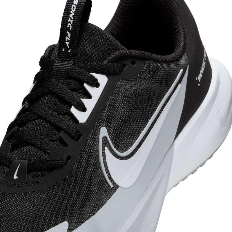 Nike Sonic Fly GS – Scarpe Running Junior Leggere, Blk/Wht/Wolf Grey 39 2/3