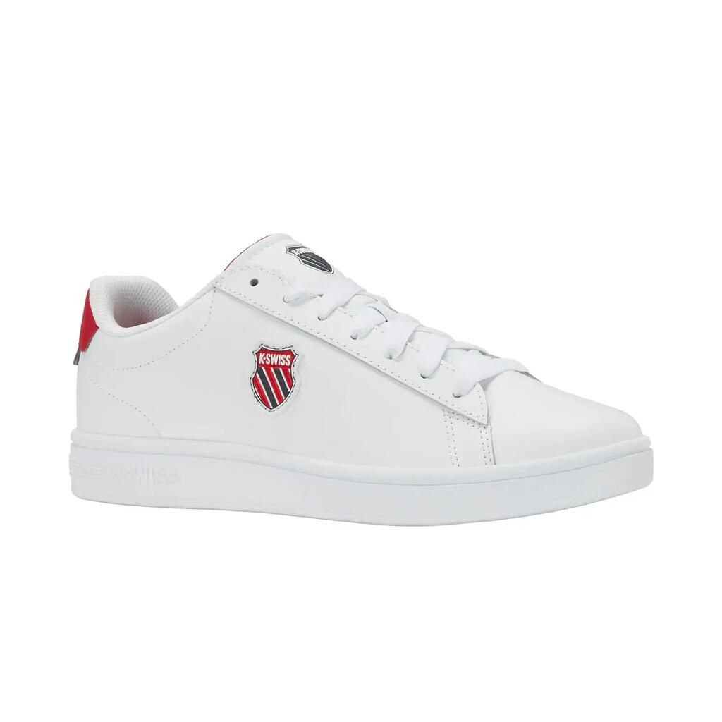 K-SWISS men’s low-cut tennis and sports shoes, white – new