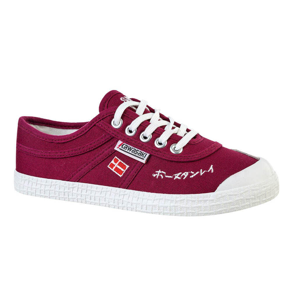 Kawasaki Signature Canvas Shoe K202601 4055 Beet Red 2/5