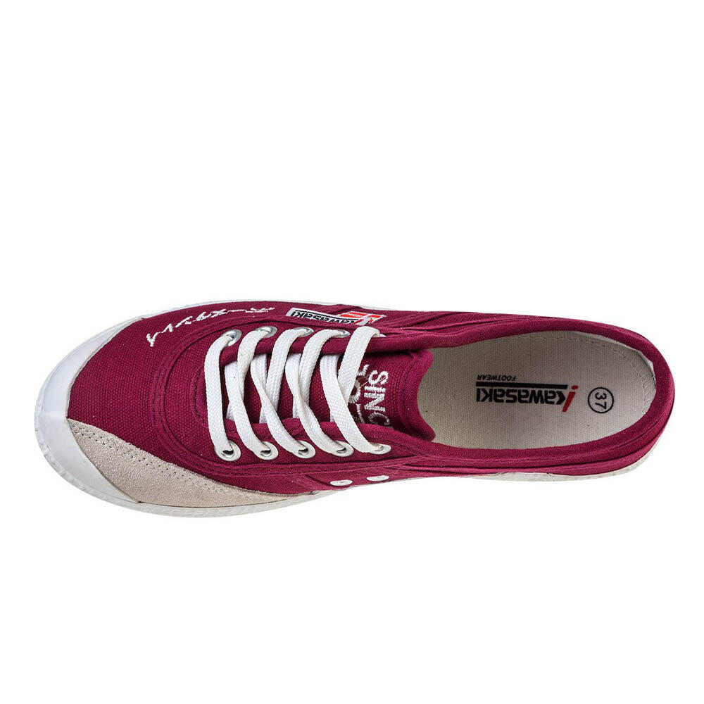 Kawasaki Signature Canvas Shoe K202601 4055 Beet Red 4/5