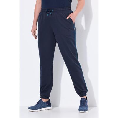 Damskie Spodnie dresowe lamówka z boku elastyczny ściągacz elastyczny dół