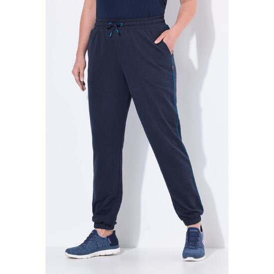 Damskie Spodnie dresowe lamówka z boku elastyczny ściągacz elastyczny dół