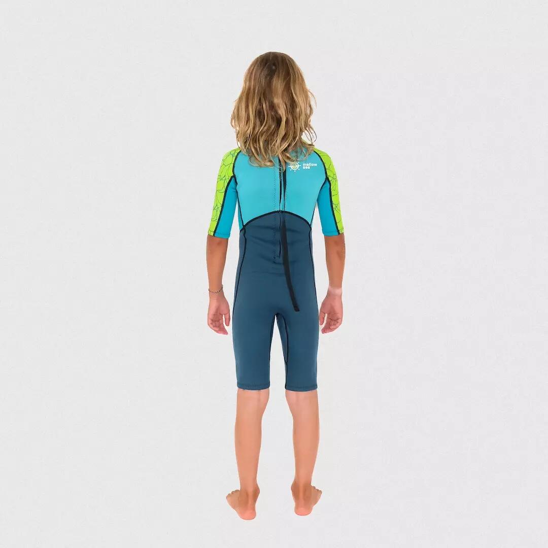Traje neopreno natación niño mellow sea Shorty 2/2 Mm 2/5