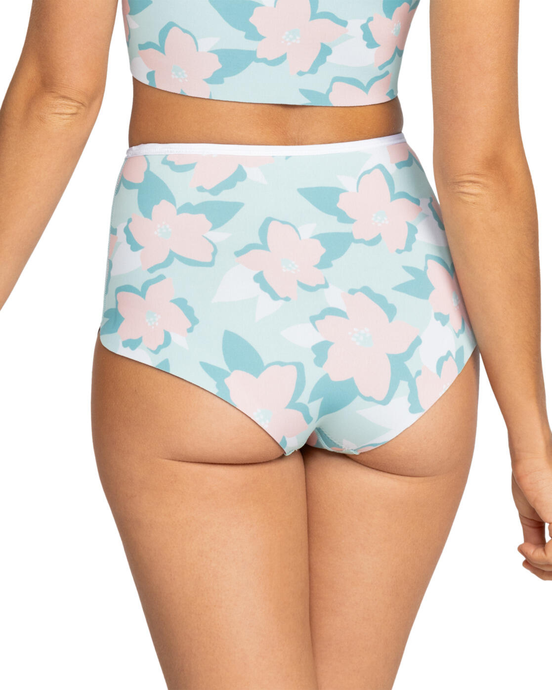 Short con cintura elástica 1.0 RISE Azul Mujer 2/4