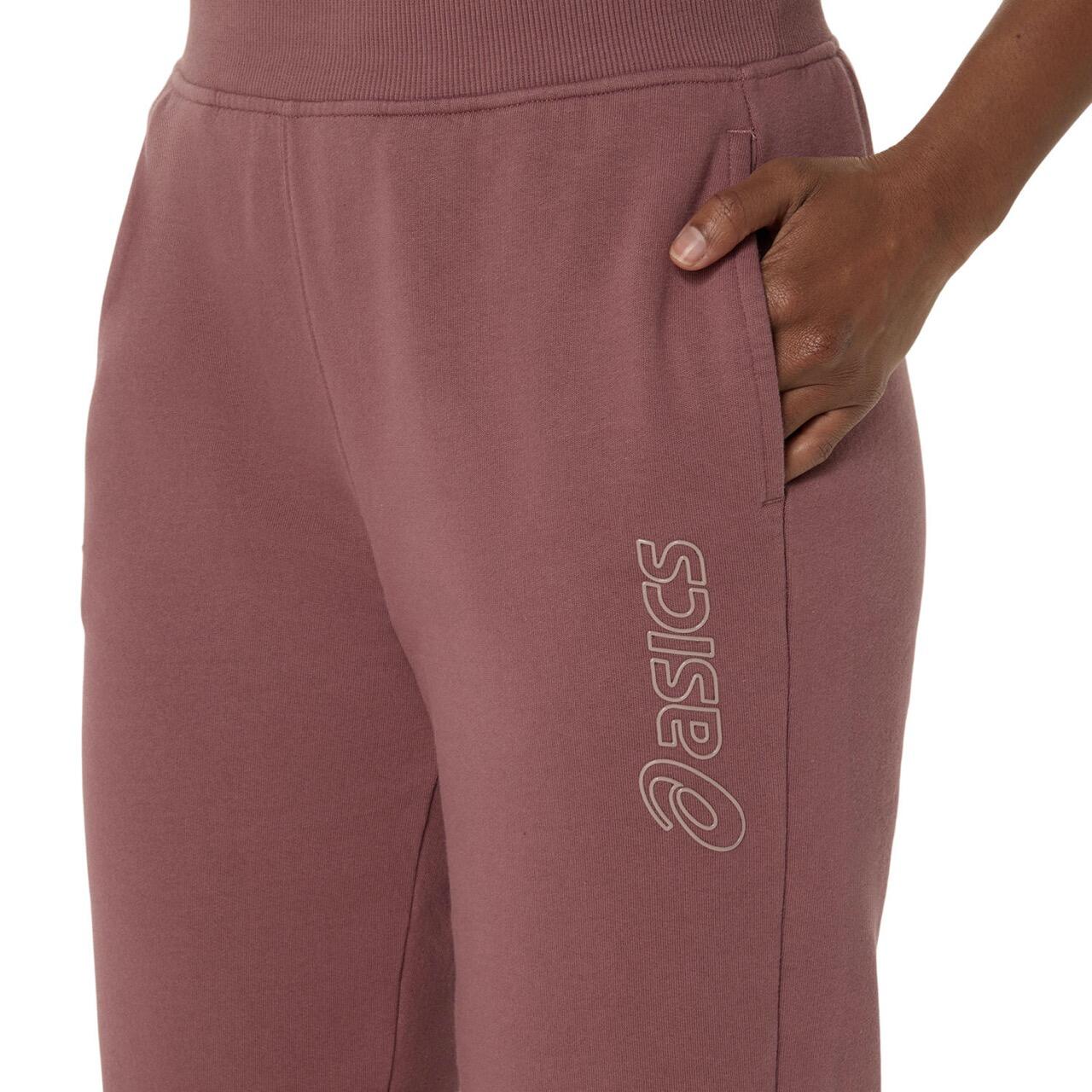Pantaloni da allenamento ASICS Big Logo da donna color fulvo 4/4