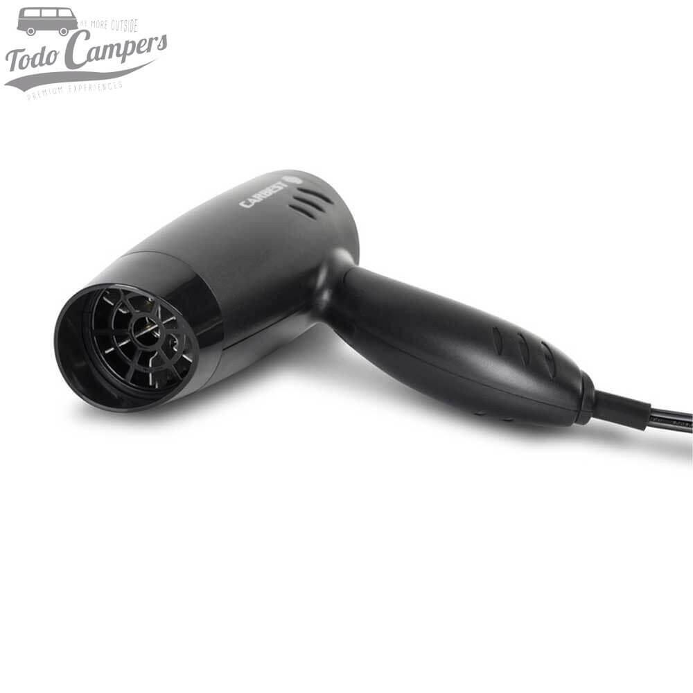 Secador de pelo plegable Carbest con toma de mechero a 12 V 3/4