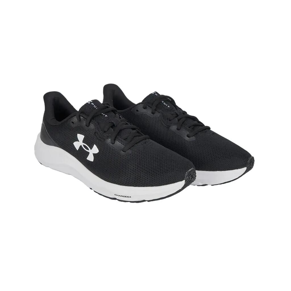 Under Armour Men 's Charged Pursuit 4 Trainers Lightweight Running Shoes - White