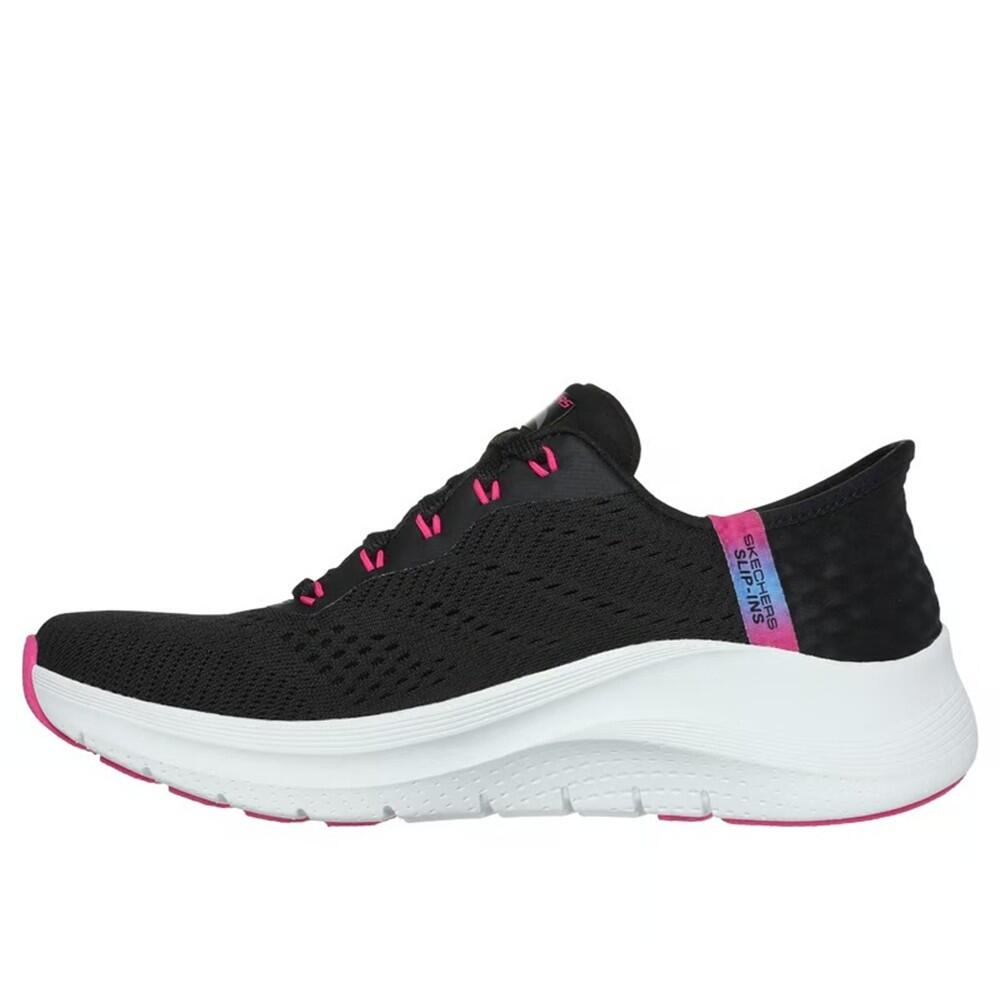 Baskets FEMME Skechers Slip-ins Arch Fit Glow Easy Chic NOIR 4/7