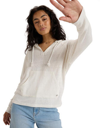 Sudadera con capucha DESTINATION SURF Blanco Mujer