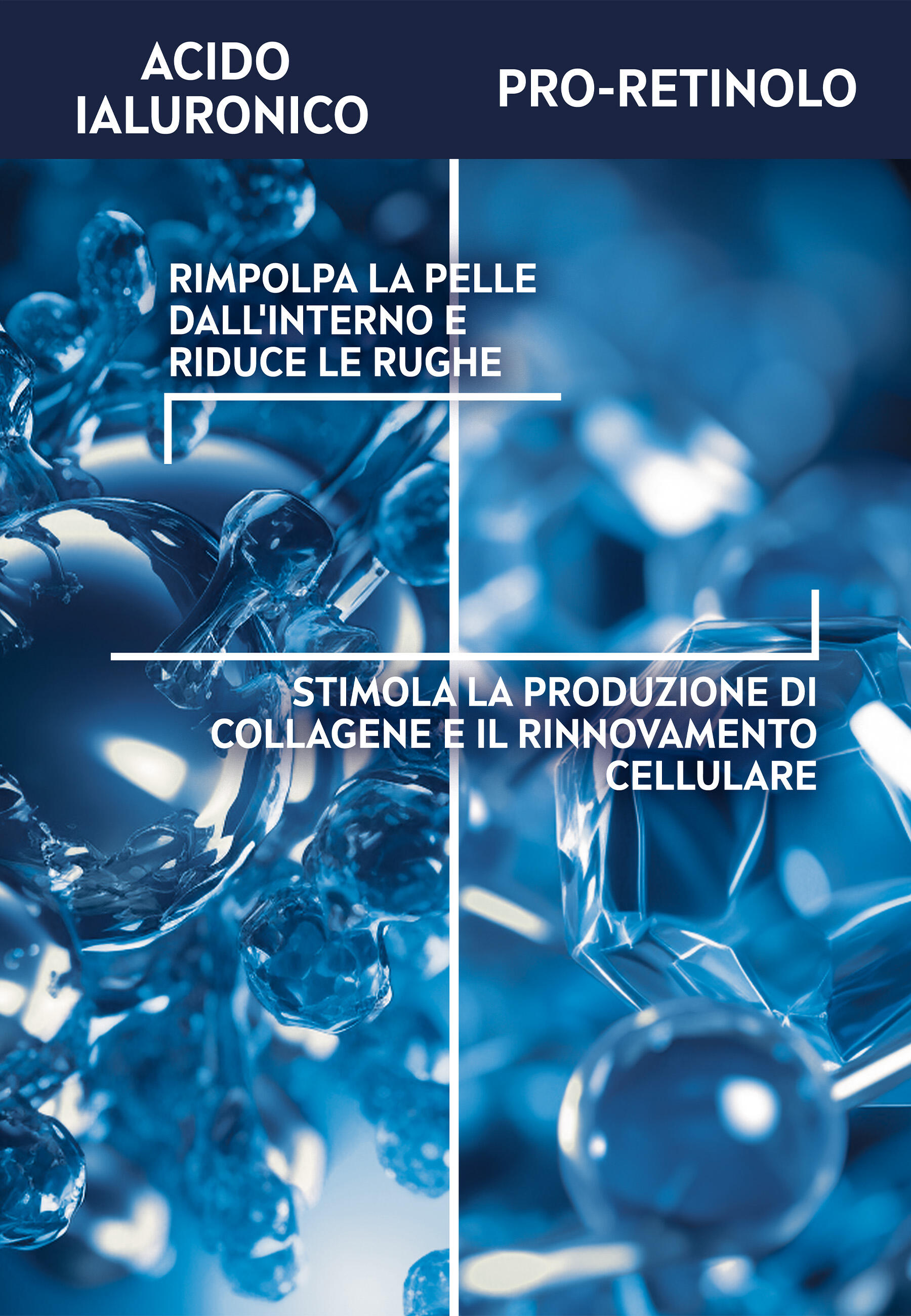 Crème Hydratante Anti-Age Hyaluronique pour Hommes SPF 15 - 50 ml 3/5