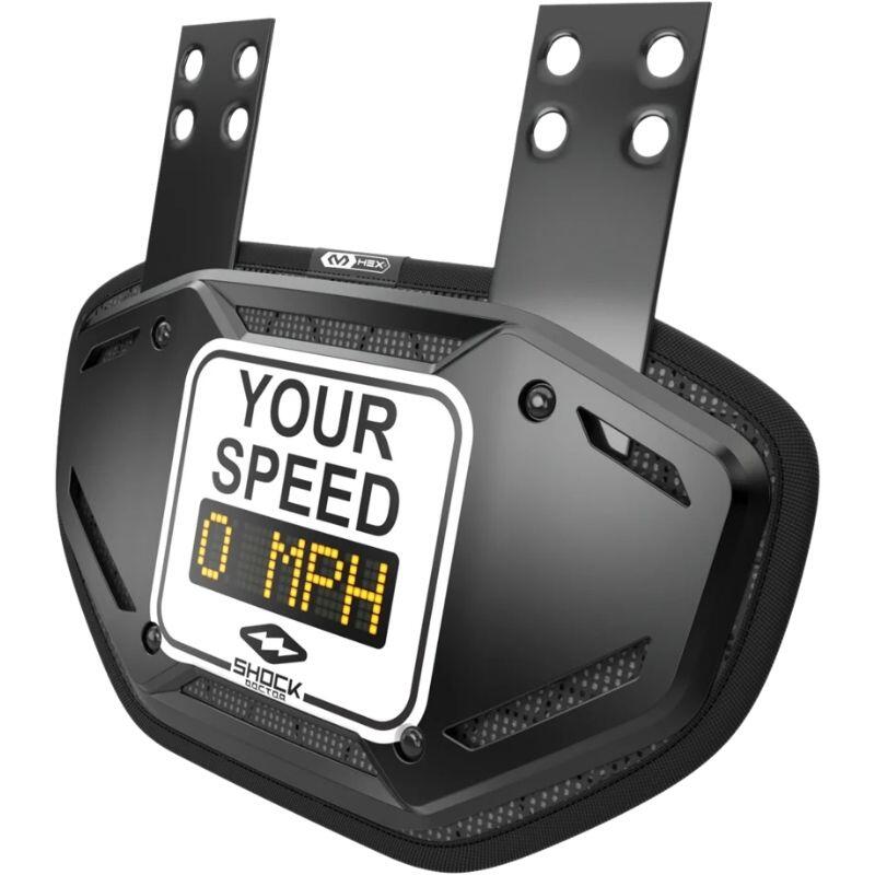 SHOCK DOCTOR Shock Doctor Showtime Back Plate Iri Adulto Cromado Sua Velocidade