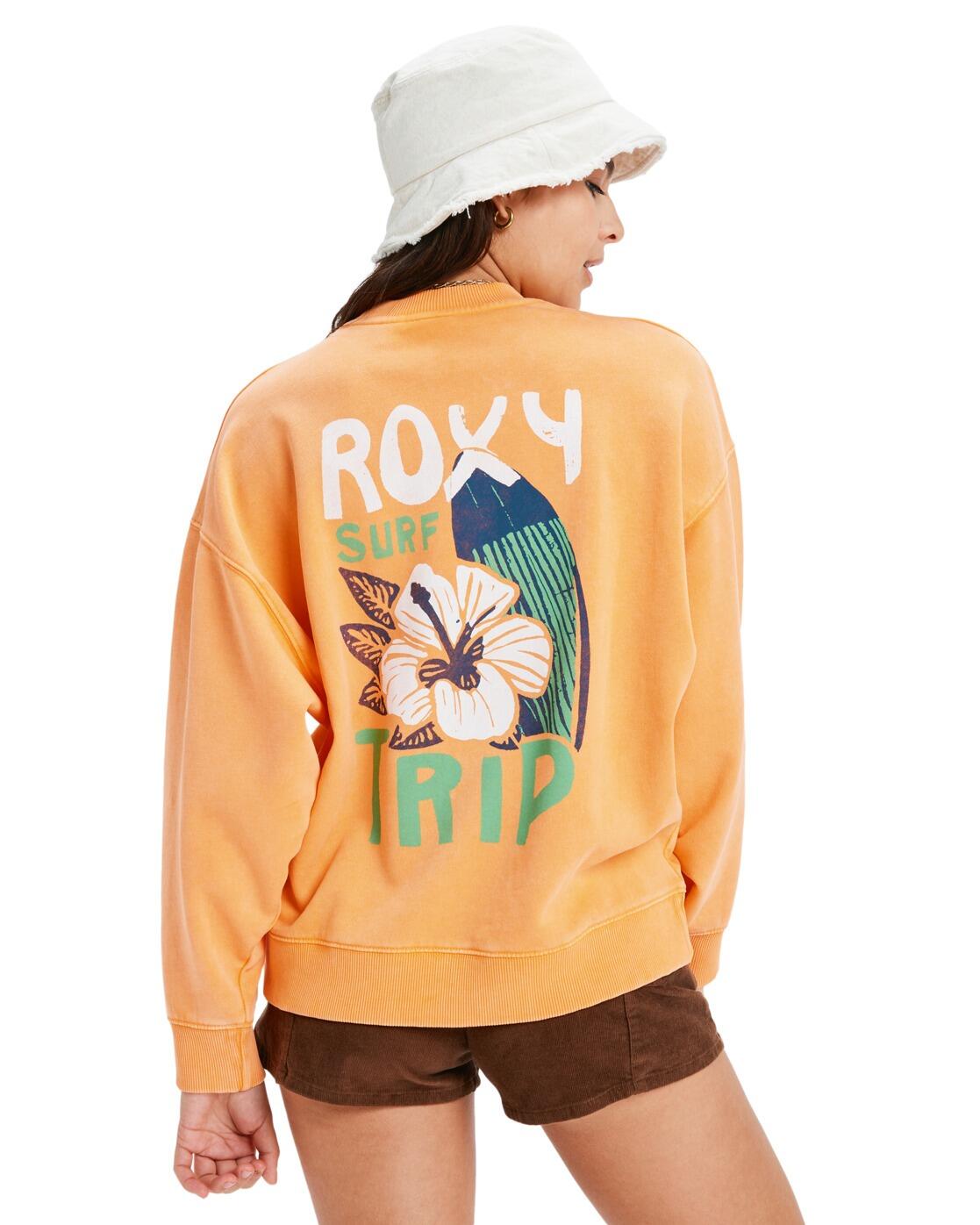Haut col rond LINEUP Orange Femme 2/4