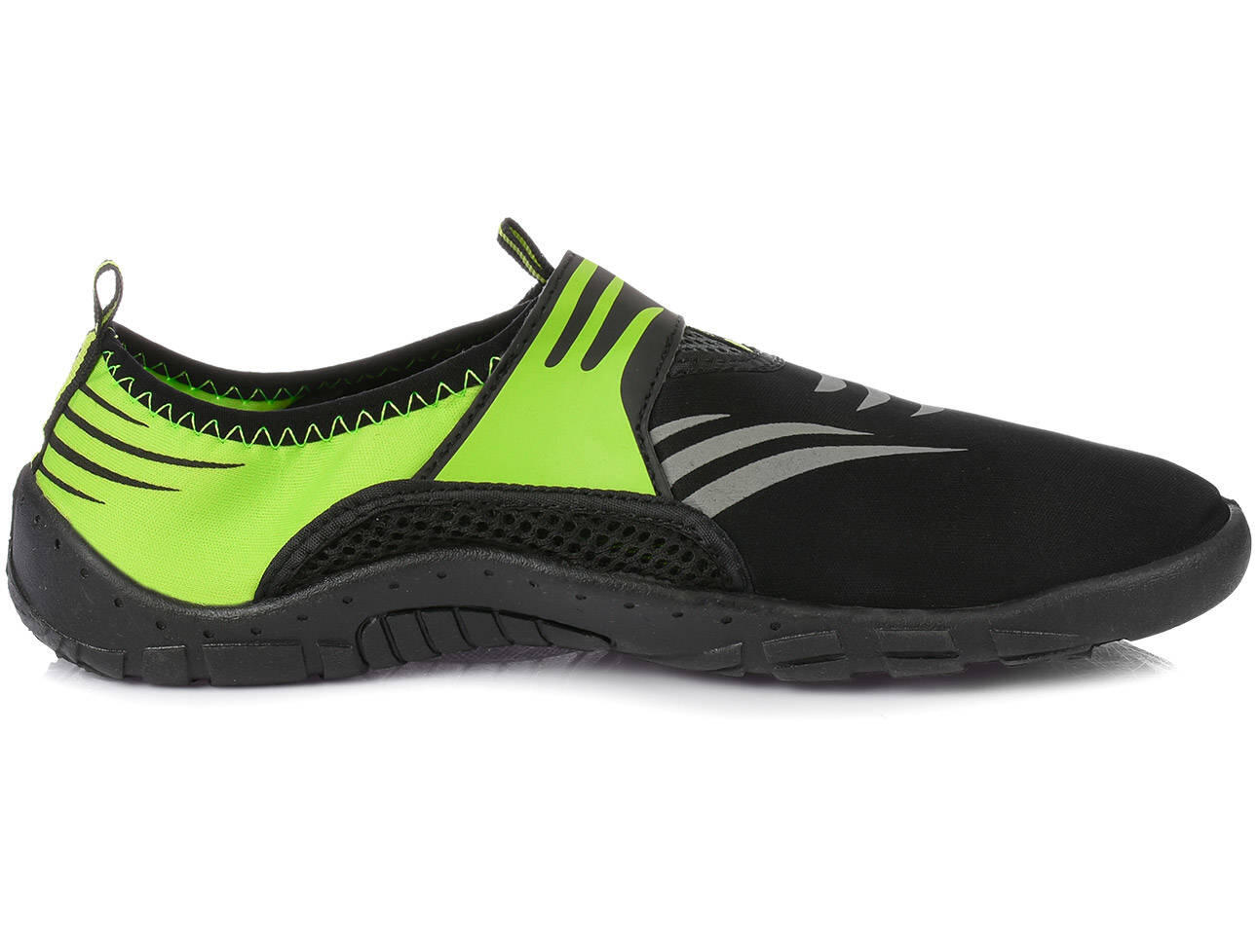 Buty do wody pływania na plażę zielone AQUA SPEED 3/7