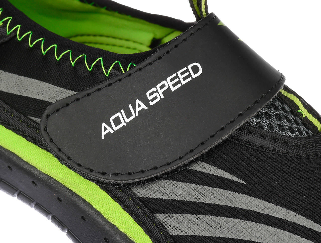 Buty do wody pływania na plażę zielone AQUA SPEED 7/7
