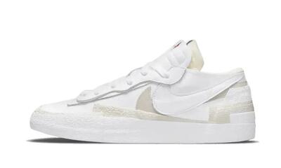 Blazer Low Sacai White Patent