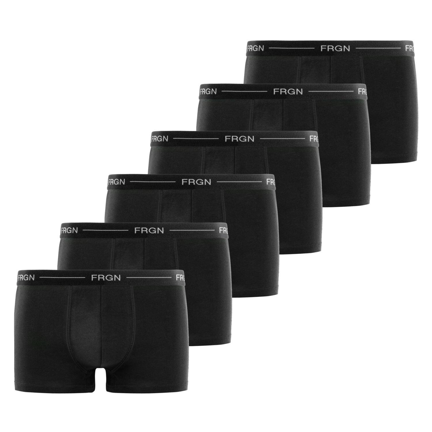 Freegun - Lot De 6 Boxers Homme En Coton Frgn Class - Caleçon - Noir - Decathlon