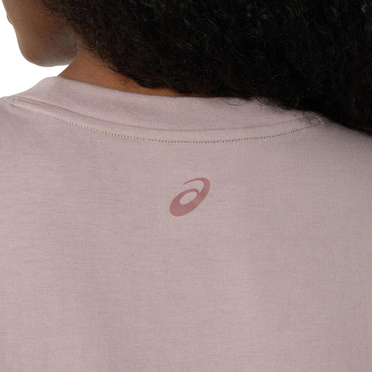 ASICS Logo T-Shirt Damen Fawn 4/4