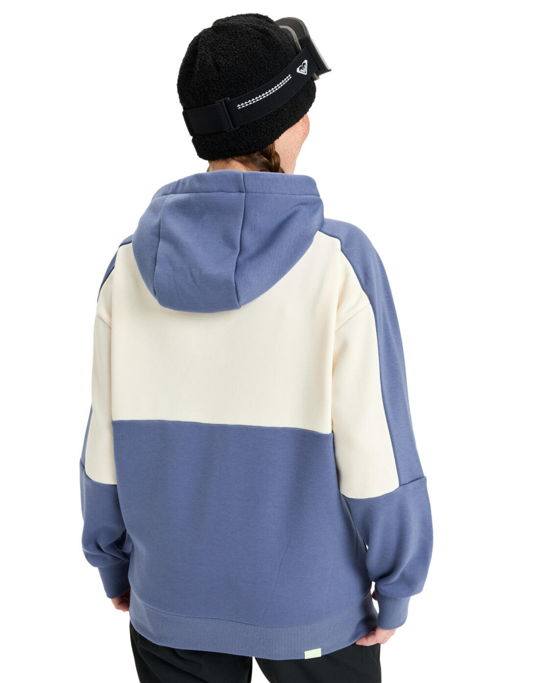 Sweat à capuche LIBERTY Bleu Femme 3/4