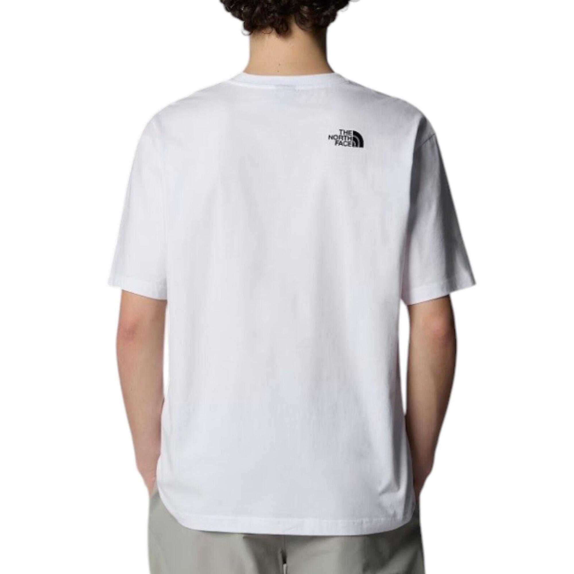 The North Face - T-shirt Homme M S/s Essential Oversize Tee - T-shirt Manches Courtes - Blanc - Decathlon