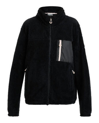 Sweat zippé ALABAMA Noir Femme