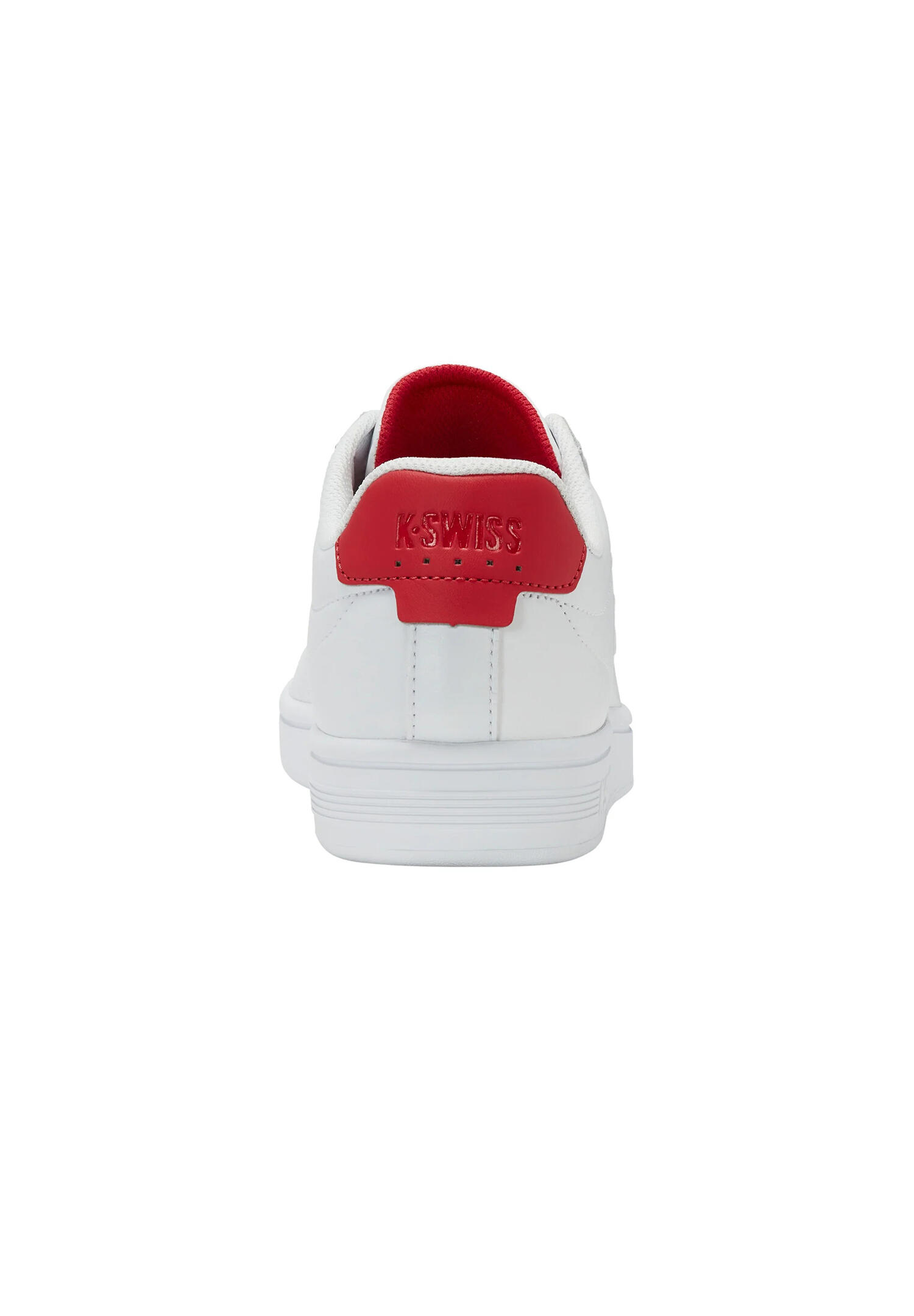 Zapatillas deportivas de tenis para hombre K-SWISS, corte bajo, blancas - nuevo 4/5