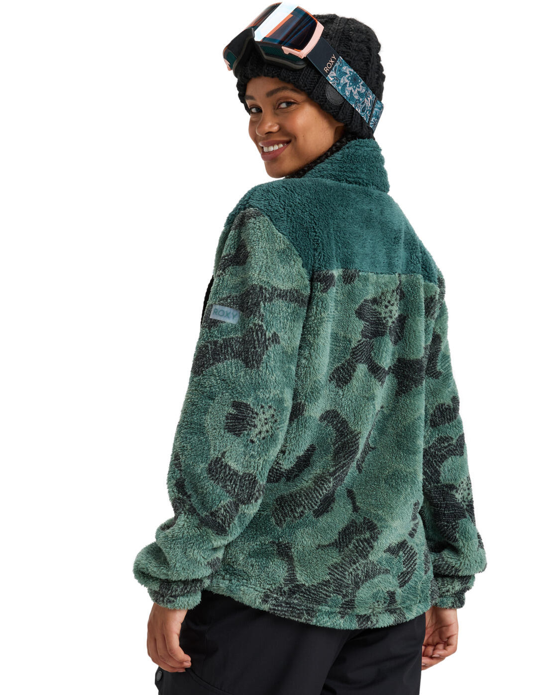 Sudadera con Cremallera ALABAMA Verde Mujer 2/4