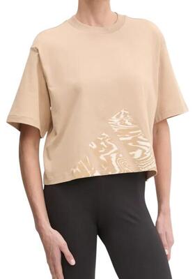 T-shirt adidas essentials met groot dierenlogo, losse pasvorm