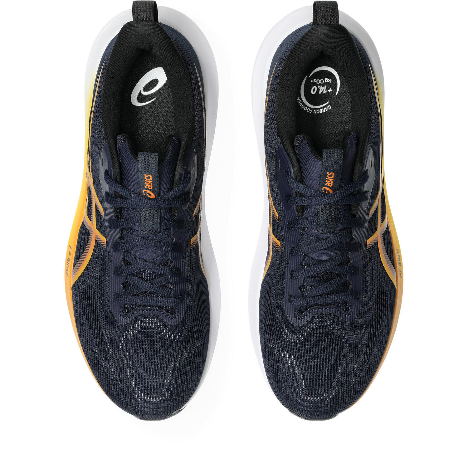 Zapatillas De Running Hombre - ASICS GT 1000 14 - Midnight/Sandstorm 6/7