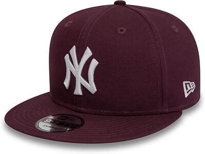 New Era York Yankees MLB Essentials Maroon 9Fifty Snapback cap