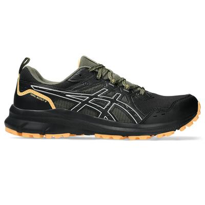 Wandelschoenen heren - asics trail scout 3 - black/white