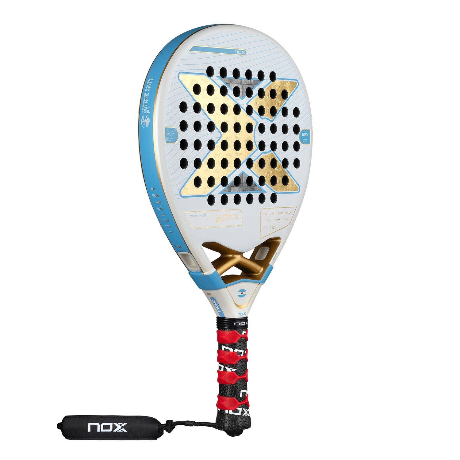 Pack racket Nox AT Genius 18k Alum Buenos Aires Exclusive Edition 3/7