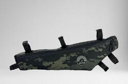 Sacoche cadre étanche Bikepacking 4,5 L - noir/camo - HALF FRAME BAG