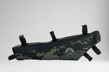 Wasserdichte Bikepacking-Rahmentasche 2,5 L - schwarz - HALF FRAME BAG