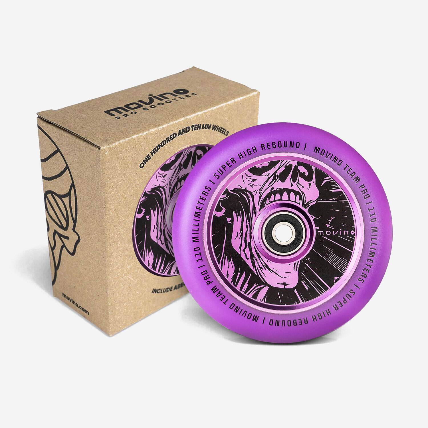MOVINO Movino TEAM PRO Full Core 110 mm Rollen für Stunt-Scooter