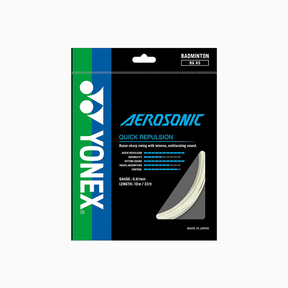 ガット YONEX AEROSONIC 200m ガット YONEX AEROSONIC 200m 楽天市場】YONEX バドミントン