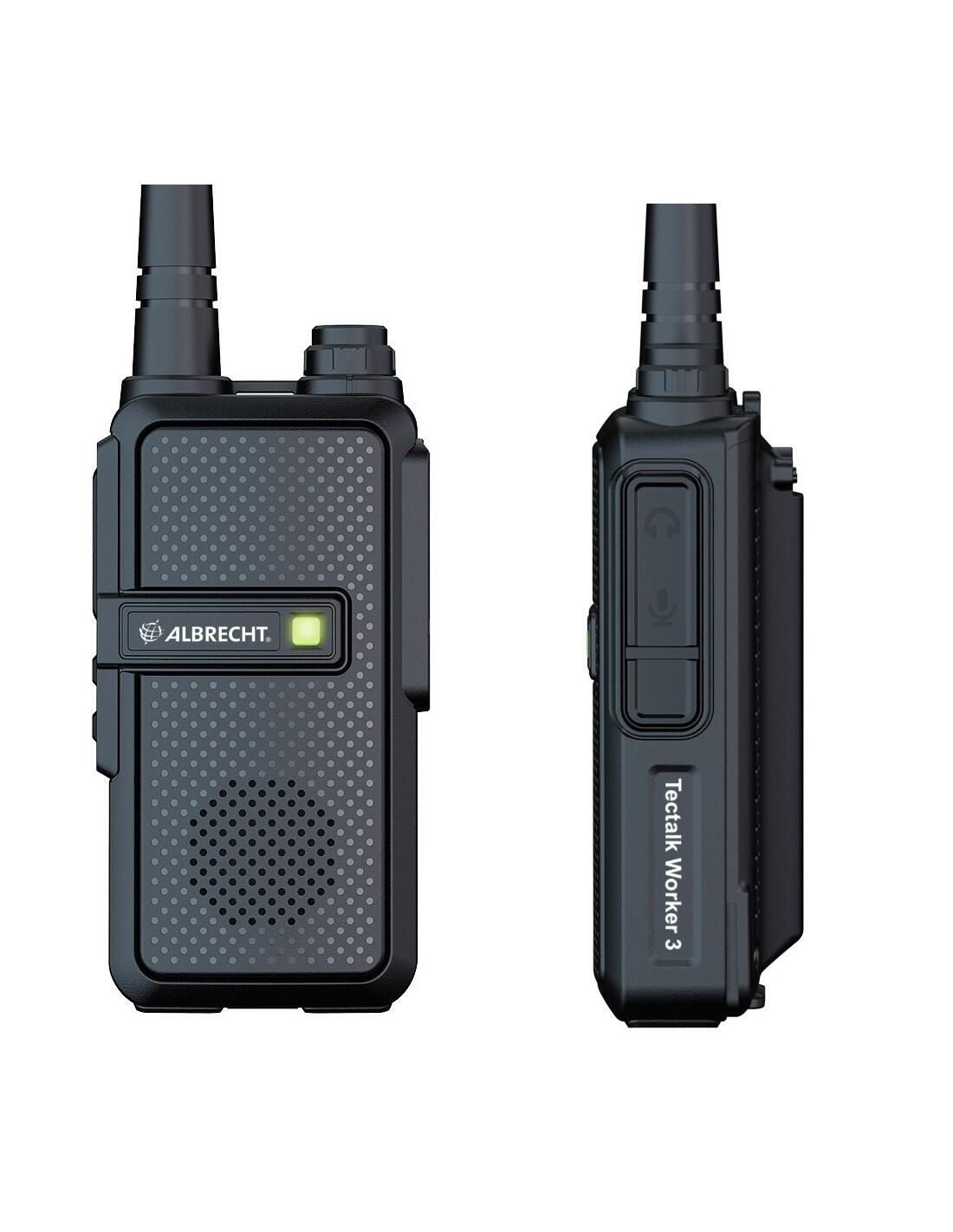 Walkie talkie Albrecht Tectalk Worker 3, a proeba de salpicaduras 3/5