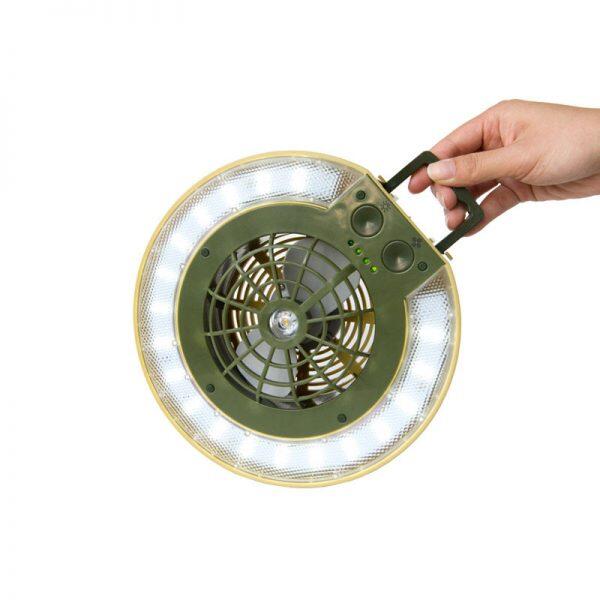 Lámpara Ventilador de Camping 2/7