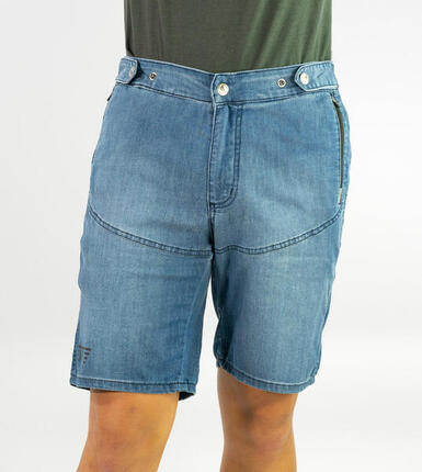 PantalÃ³n Mountain Bike (VTT) Jeans en pierre unisexe