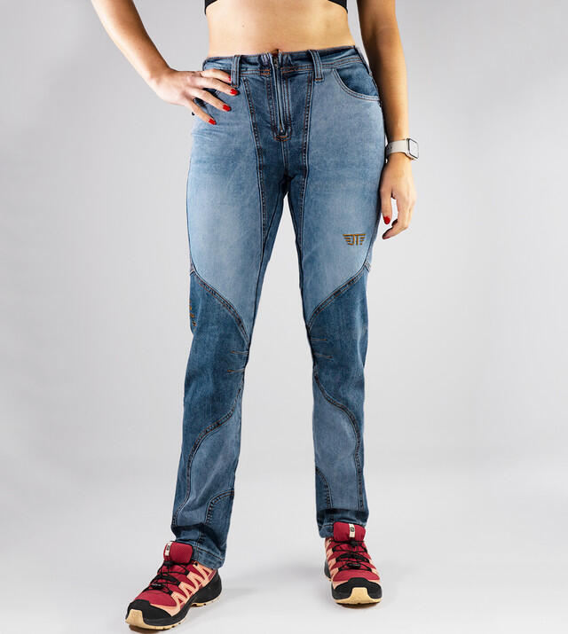 JEANSTRACK Pantaloni da arrampicata - Trekking Tardor Jeans Woman