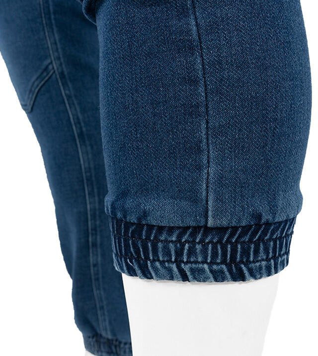 Pantaloni da arrampicata montan jeans risciacquare 6/7